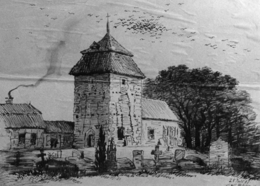 Dedensen Zeichnung der alten Kapelle 1891
