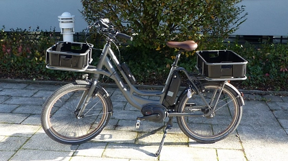 E-Fahrrad grau © Stadt Seelze