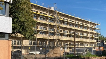 Erweiterung des GBG - Anbau von außen