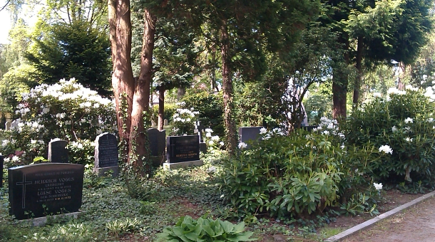 Friedhof Letter Im-Sande