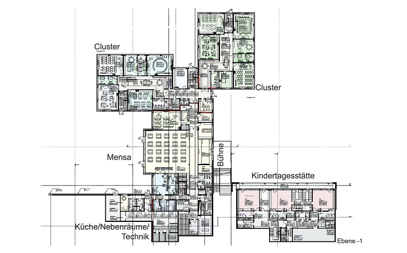 GS-Harenberg Grundriss Ebene 1&nbsp;&copy;&nbsp;Stadt Seelze
