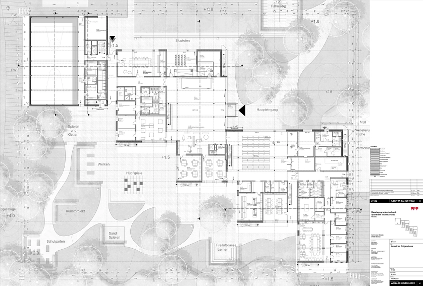 GS-Seelze-Süd Grundriss-Erdgeschoss&nbsp;&copy;&nbsp;Stadt Seelze