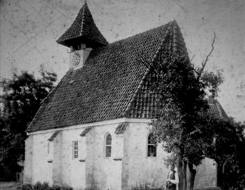 Die gümmersche Kapelle vor etwa hundert Jahren.