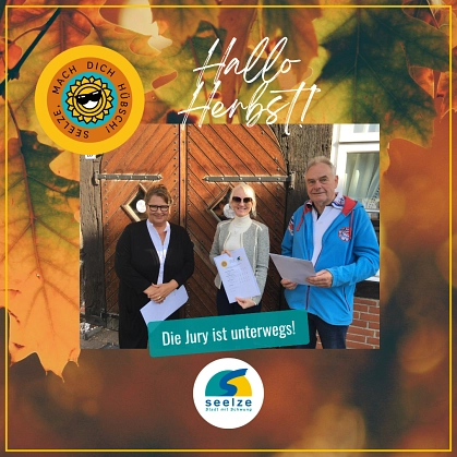 Die Jury ist in Seelze unterwegs