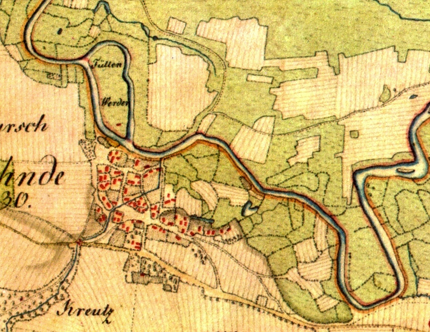 Lohnde  Karte 1781