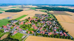 Luftbild von Kirchwehren 2015