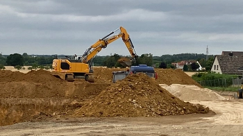 Neubau GS + Kita in Harenberg - Bilder von der Baustelle