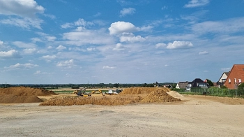 Neubau GS + Kita in Harenberg  - Bilder von der Baustelle