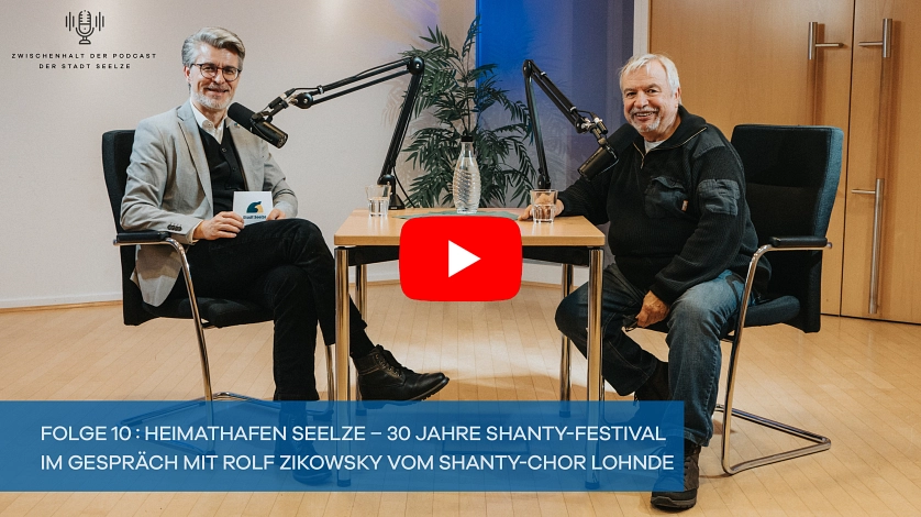 Podcast Zwischenhalt: Folge 10 Heimathafen Seelze - 30 Jahre Shanty Festival mit Rolf Zikowsky&nbsp;&copy;&nbsp;Stadt Seelze