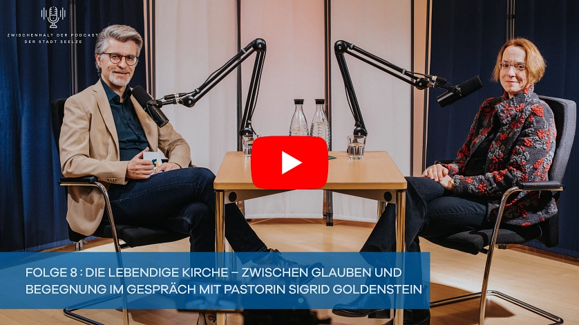 Podcast Zwischenhalt: Folge 8 Die lebendige Kirche - Zwischen Glauben & Begegnung mit Pastorin Sigrid Goldenstein St.Martin&nbsp;&copy;&nbsp;Stadt Seelze