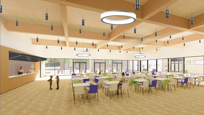 Regenbogenschule Innenvisualisierung&nbsp;&copy;&nbsp;Stadt Seelze