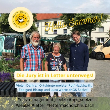 Die Jury ist in Letter unterwegs