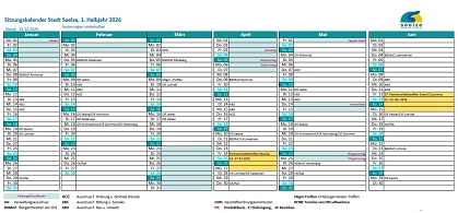 Sitzungskalender 2026&nbsp;&copy;&nbsp;Stadt Seelze