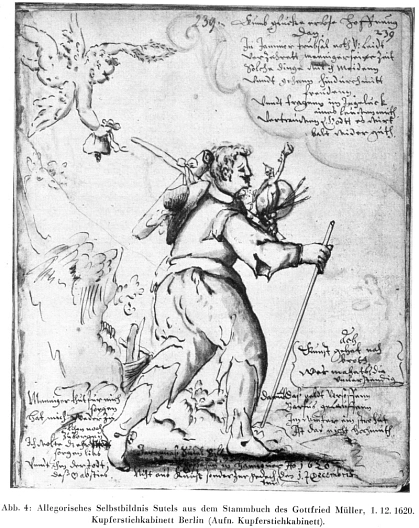 Jeremias Sutel, Selbstbild von 1620