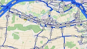 Plan Verkehrsmodell Stadt Seelze